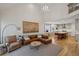 Spacious living room with high ceilings, open floor plan, and seamless connection to the gourmet kitchen at 4735 Cambridge Trce, Atlanta, GA 30338