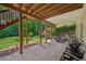 Outdoor patio offers ample space for relaxation and entertaining, surrounded by greenery at 4735 Cambridge Trce, Atlanta, GA 30338