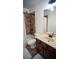 Bathroom featuring a shower over tub with tiled walls and a vanity with sink at 760 King Sword Ct, Mableton, GA 30126