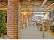 Unfinished basement showcasing brick pillar, exposed ceiling, and potential for storage or future renovations at 78 Atlanta Se Ave, Atlanta, GA 30315