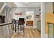 Open concept kitchen featuring stainless steel appliances and a breakfast nook at 78 Atlanta Se Ave, Atlanta, GA 30315