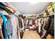 Walk-in closet with wire shelving and space to store clothing, shoes, and boxes at 149 Manor Ln, Woodstock, GA 30188