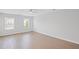 Bedroom with ceiling fan and two windows at 3650 River Rock Rd, Lithonia, GA 30038