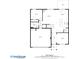 Detailed floor plan showing the layout of the home's first floor, including dimensions and room names at 3650 River Rock Rd, Lithonia, GA 30038