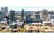 Expansive skyline views surround the well-maintained Tuscany community with manicured landscaping and mature trees at 955 Juniper Ne St # 4332, Atlanta, GA 30309