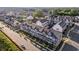 Scenic aerial shot of a residential area with modern homes and green spaces at 963 South On Main Dr, Woodstock, GA 30188
