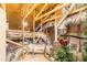 HVAC in unfinished attic space of house at 963 South On Main Dr, Woodstock, GA 30188
