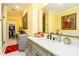 A bathroom with sleek vanity, modern fixtures, and ample counter space at 963 South On Main Dr, Woodstock, GA 30188