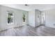 Bedroom with three windows and vinyl flooring at 1002 Saddle Hl, Marietta, GA 30068