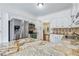 Kitchen with stainless steel appliances, granite countertops and white cabinets at 1002 Saddle Hl, Marietta, GA 30068