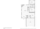 Detailed floorplan featuring a two-story home with a living room, kitchen, bedrooms, and bathrooms at 484 Cathedral Dr, Mcdonough, GA 30253