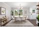 Light-filled dining room featuring modern decor, hardwood floors, and neutral color palette at 550 Stewart Nw Ave, Marietta, GA 30064