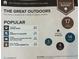 Outdoor report showing nearby dog parks, hiking, golf courses, and parks within a 10 mile radius at 550 Stewart Nw Ave, Marietta, GA 30064