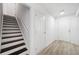 Hallway view including staircase and entrance door at 1835 Patrick Mill, Buford, GA 30518