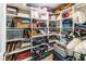 Organized walk-in closet with shelving providing ample storage space for clothes, accessories, and personal items at 98 Heritage Pointe Dr, Villa Rica, GA 30180