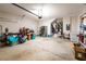 A spacious garage with ample storage and room for appliances at 98 Heritage Pointe Dr, Villa Rica, GA 30180