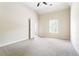 This large bedroom features vaulted ceilings, a neutral carpet, and ample natural light at 3512 Centerville Rosebud Rd, Snellville, GA 30039