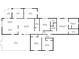 Detailed floor plan showcasing the layout of the home, including room dimensions at 901 N Van Wert Rd, Villa Rica, GA 30180
