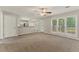 Spacious living room with open access to the kitchen and an abundance of natural light at 3570 Steve Nw Dr, Marietta, GA 30064