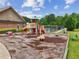 The neighborhood playground boasts a variety of equipment and ample space for children to run and play at 5068 Bentwater Sw Ln, Lilburn, GA 30047
