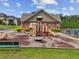 The community playground offers a fun, safe environment for to enjoy various play structures at 5068 Bentwater Sw Ln, Lilburn, GA 30047