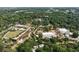 Expansive aerial view of Grant Park featuring the buildings, fields, and mature trees in the surrounding neighborhood at 770 Ormewood Se Ave, Atlanta, GA 30312