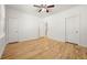 Spacious bedroom with three doors, hardwood floors and natural light at 770 Ormewood Se Ave, Atlanta, GA 30312