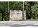 Historic Grant Park entrance sign with stone facade and park information at 770 Ormewood Se Ave, Atlanta, GA 30312
