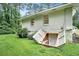 Walkout basement with an exposed door offers convenient access and potential for a separate living space at 2406 Tilson Rd, Decatur, GA 30032