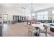 Large community room with billiard table, dining area, and comfortable seating at 6807 Prelude Dr, Atlanta, GA 30328