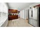Kitchen featuring stainless steel appliances and tile flooring at 6980 Roswell Road # A8, Atlanta, GA 30328