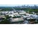 Fantastic aerial view of the property, showing the Atlanta skyline and lush, green surroundings at 881 Memorial Se Dr # 307, Atlanta, GA 30316