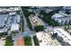 Aerial view showcases the property's location amidst streets and buildings in a vibrant neighborhood at 881 Memorial Se Dr # 307, Atlanta, GA 30316