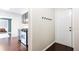 Hallway view into kitchen and front door at 511 Pine Springs Se Trl, Marietta, GA 30067