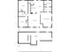 Detailed floor plan showcasing the layout of the main level and basement at 3310 Southlake Ln, Cumming, GA 30041