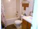 Cozy bathroom with shower and sink at 4450 Ivy Fork Dr, Loganville, GA 30052