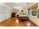 Comfortable bedroom with hardwood floors, shuttered windows, and ample closet space at 2719 Cravey Ne Dr, Atlanta, GA 30345