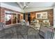 Charming brick patio with ample seating and outdoor dining space, ideal for entertaining or relaxing outdoors at 2719 Cravey Ne Dr, Atlanta, GA 30345