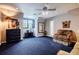 Bedroom with plush carpet and large windows with lots of natural light at 5318 Brooke Farm Dr, Dunwoody, GA 30338
