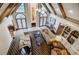 Expansive living room boasting high ceilings, large windows, and elegant furnishings at 5318 Brooke Farm Dr, Dunwoody, GA 30338