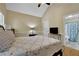 Bedroom with hardwood floors and a view of the en-suite bathroom at 1236 Whitlock Ridge Sw Dr, Marietta, GA 30064