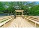 Outdoor grilling deck with BBQ stations and picnic tables, perfect for entertaining at 1501 Clairmont Rd # 1213, Decatur, GA 30033