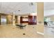Spacious condo lobby featuring tile floors, elevators, and comfortable seating areas at 1501 Clairmont Rd # 1213, Decatur, GA 30033