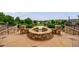 Elegant water feature with stone accents, offering a tranquil and picturesque community focal point at 265 Dogwood Walk Ln, Norcross, GA 30071
