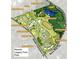 Aerial plan view of the Legacy Park neighborhood including the Orchard, Garden, and Reused Existing Buildings at 320 Kirk Rd, Decatur, GA 30030