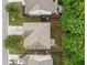 Birds-eye view of a home with well-maintained landscaping and a private driveway at 3805 Alden Pl, Cumming, GA 30028