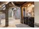 Unfinished basement with laundry area and concrete floor at 629 Hansell Se St, Atlanta, GA 30312