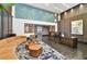 Elegant lobby area with modern seating, marble accents, and stylish decor at 950 W Peachtree Nw St # 1613, Atlanta, GA 30309