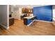 Bright kitchen features granite countertops, stainless steel appliances, and sleek breakfast bar at 10162 Benton Woods Dr, Covington, GA 30014