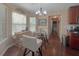 Charming breakfast nook with bay window and access to the kitchen at 1127 Oak Hollow Ct, Hampton, GA 30228